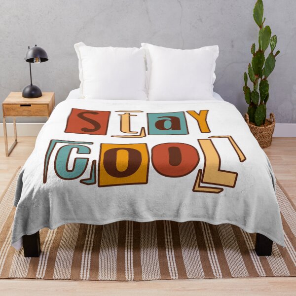Item preview, Stay Cool Retro Vintage Typography Quote designed and sold by Fatma Creates.