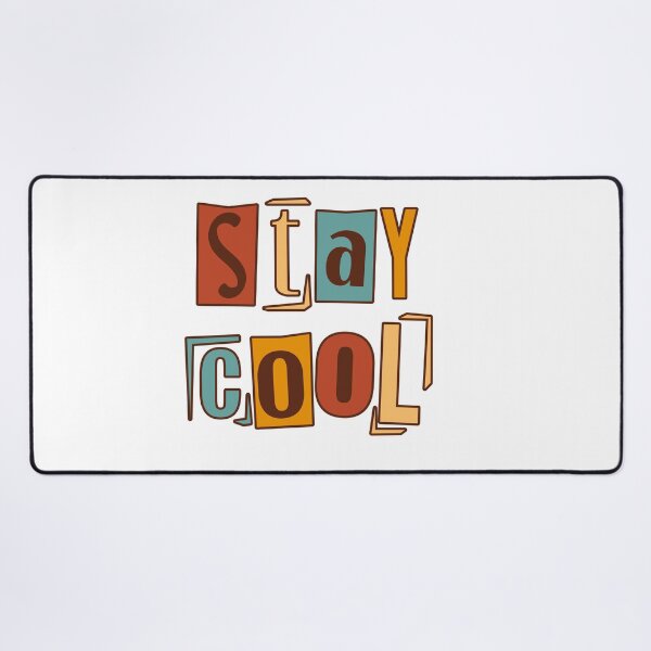 Item preview, Stay Cool Retro Vintage Typography Quote designed and sold by Fatma Creates.