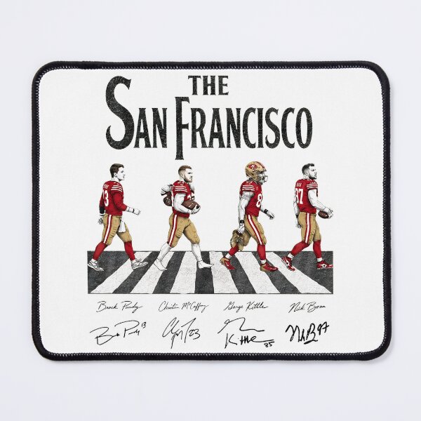 Item preview, The San Francisco Football Abbey Road Parody designed and sold by JoshuaMcd67522.
