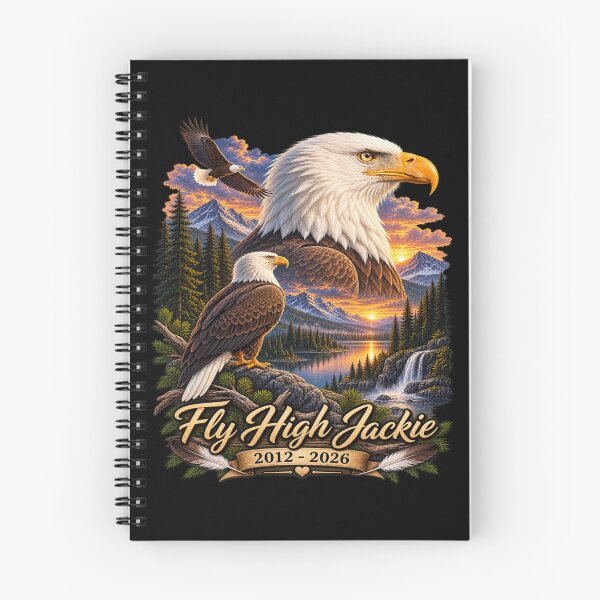 Item preview, Fly High Jackie Vintage Jackie and Shadow Bald Eagle  designed and sold by AnitaBice.