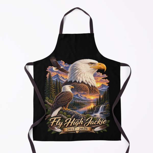 Item preview, Fly High Jackie Vintage Jackie and Shadow Bald Eagle designed and sold by AnitaBice.