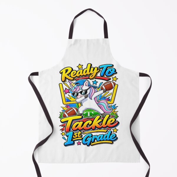 Item preview, Ready For 1st Grade Football Player Unicorn School Spirit designed and sold by QuiteOrbit.