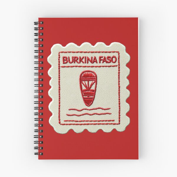 Item preview, Burkina Faso Travel Patch Tribal Mask Embroidered designed and sold by tiigerdad.