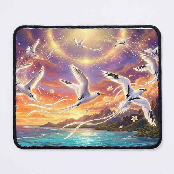 Item preview, Bird Ballet — Flight of the Tropicbirds designed and sold by Hawaii26.