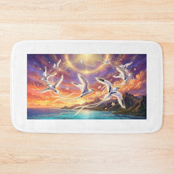Item preview, Bird Ballet — Flight of the Tropicbirds designed and sold by Hawaii26.