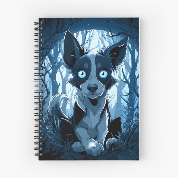 Item preview, Eerie Kelpie Print designed and sold by Nocturne  Paws.
