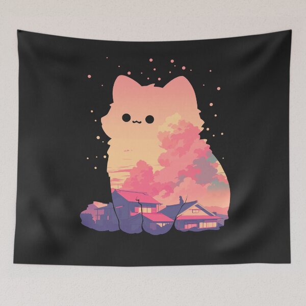 Item preview, Cute Cat Evening designed and sold by mustbewhy.