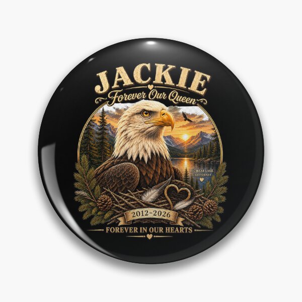 Item preview, Jackie The Big Bear Bald Eagle Supports Wildlife designed and sold by AnitaBice.