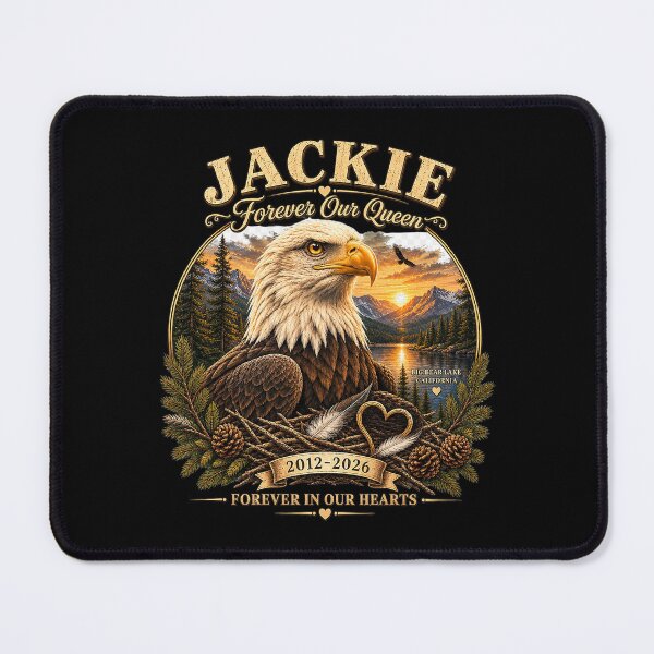Item preview, Jackie The Big Bear Bald Eagle Supports Wildlife designed and sold by AnitaBice.