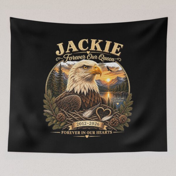 Item preview, Jackie The Big Bear Bald Eagle Supports Wildlife designed and sold by AnitaBice.