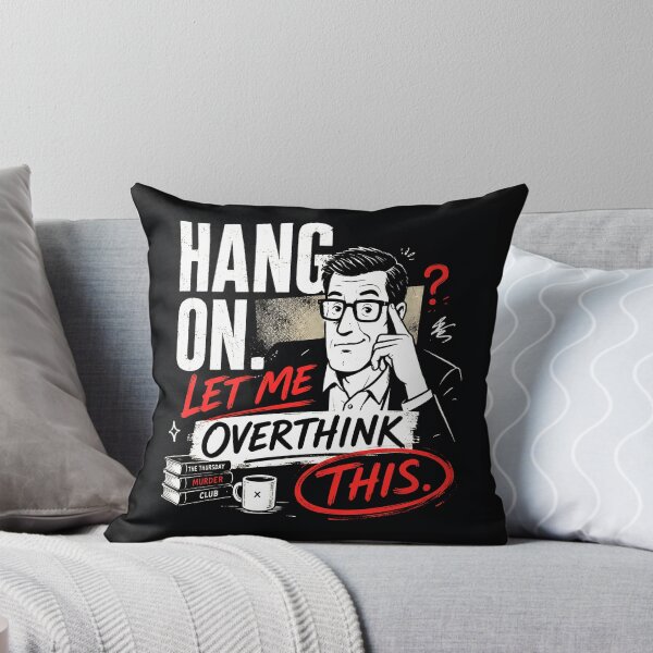 Item preview, Richard Osman – Let Me Overthink This Book Lover Humor designed and sold by Abidel.