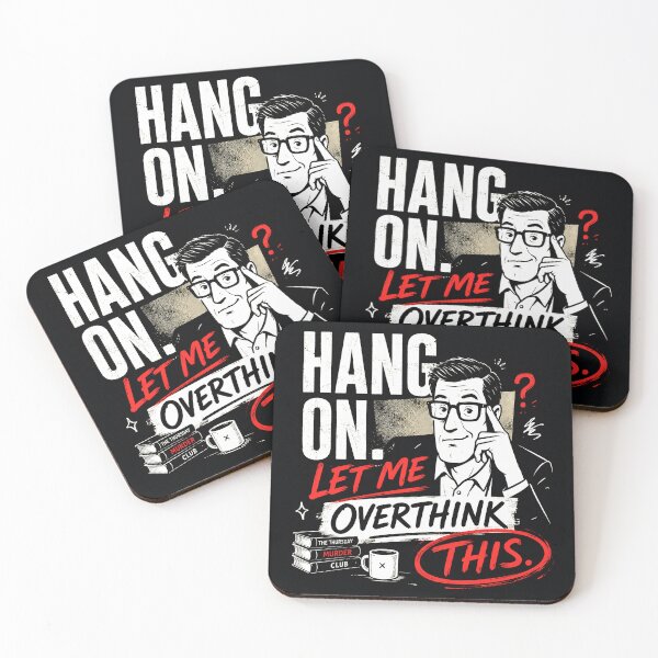 Item preview, Richard Osman – Let Me Overthink This Book Lover Humor designed and sold by Abidel.