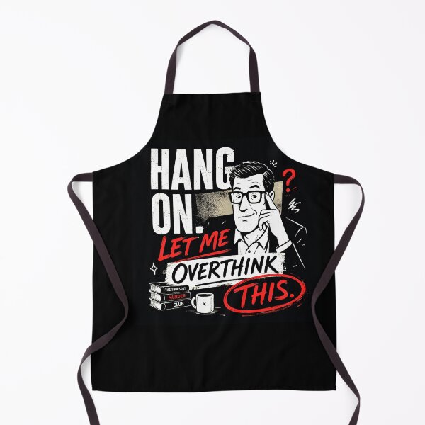 Item preview, Richard Osman – Let Me Overthink This Book Lover Humor designed and sold by Abidel.