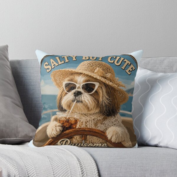 Item preview, Captain Pawsome Shih Tzu Shirt – Funny Boating & Yacht Dog Lover Gift for Shih Tzu Owners designed and sold by PawsAndPallette .