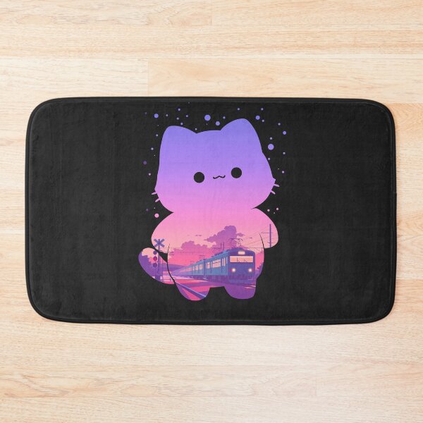 Item preview, Anime Cat Sunset designed and sold by mustbewhy.