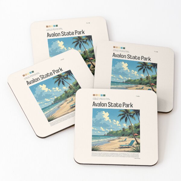 Item preview, Avalon State Park Poster (Florida), USA designed and sold by PinkandP.