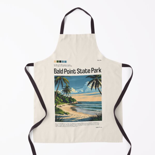 Item preview, Bald Point State Park Poster (Florida), USA designed and sold by PinkandP.