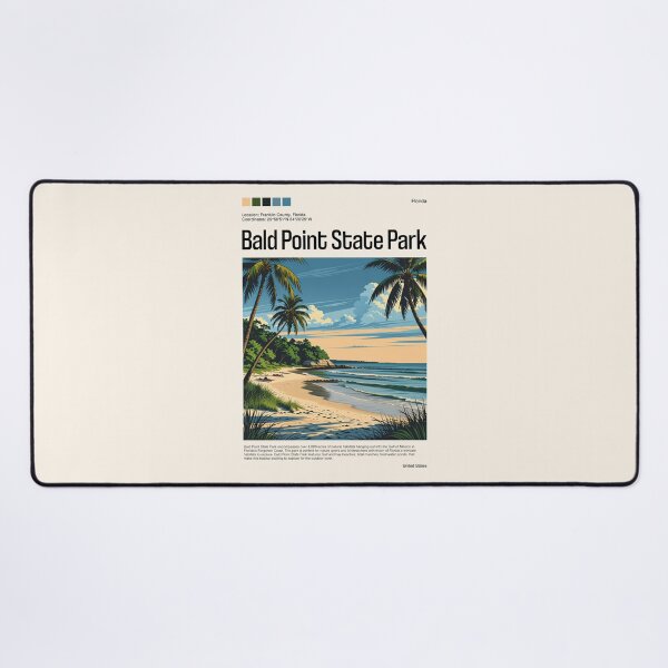 Item preview, Bald Point State Park Poster (Florida), USA designed and sold by PinkandP.