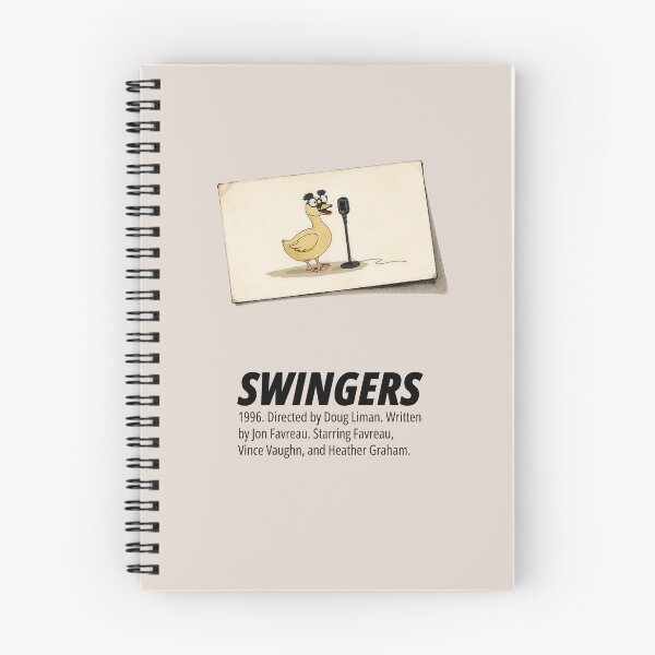 Item preview, Swingers (1996) minimalist movie poster art, the Groucho duck designed and sold by Three stacked penguins.