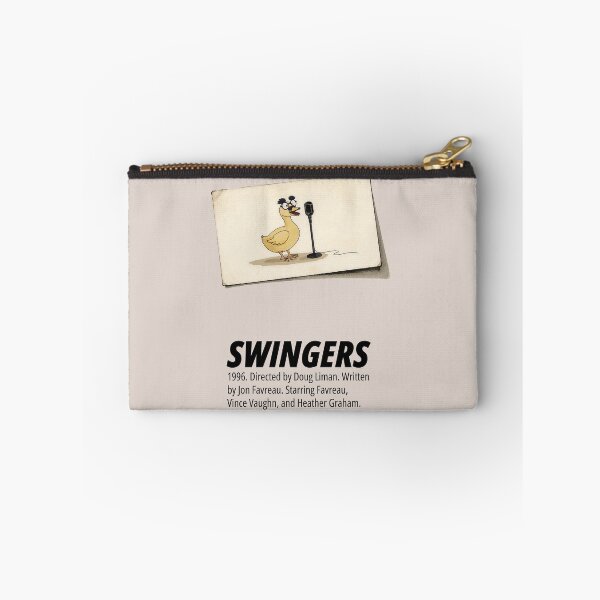 Item preview, Swingers (1996) minimalist movie poster art, the Groucho duck designed and sold by Three stacked penguins.
