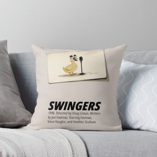 Item preview, Swingers (1996) minimalist movie poster art, the Groucho duck designed and sold by Three stacked penguins.