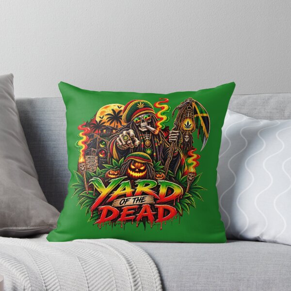 Item preview, Rastafari Grim Reaper Halloween - Yard Of The Dead Reggae Art designed and sold by digitalbob60.