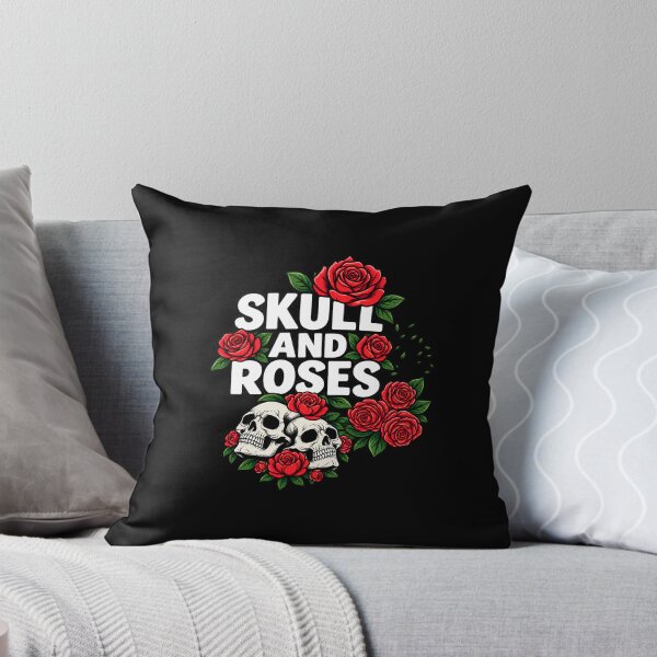 Item preview, Skull and Roses designed and sold by lalolafarolarm.
