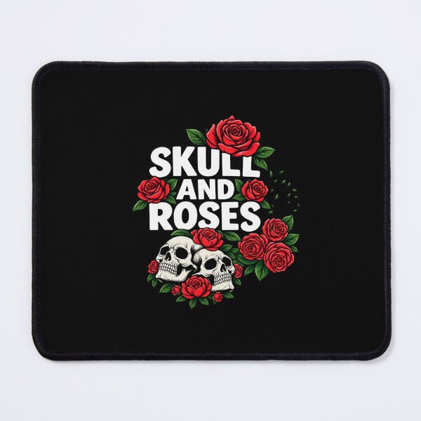 Item preview, Skull and Roses designed and sold by lalolafarolarm.