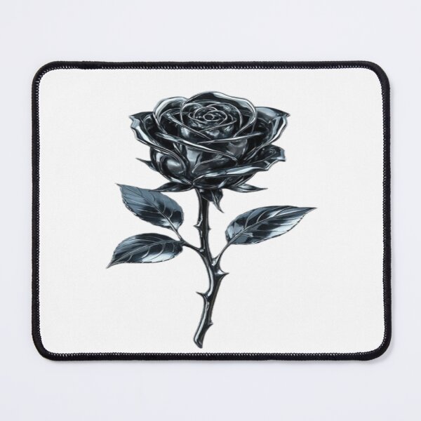 Item preview, Metallic Black Chrome Rose Gothic Design. designed and sold by BaddieNz.