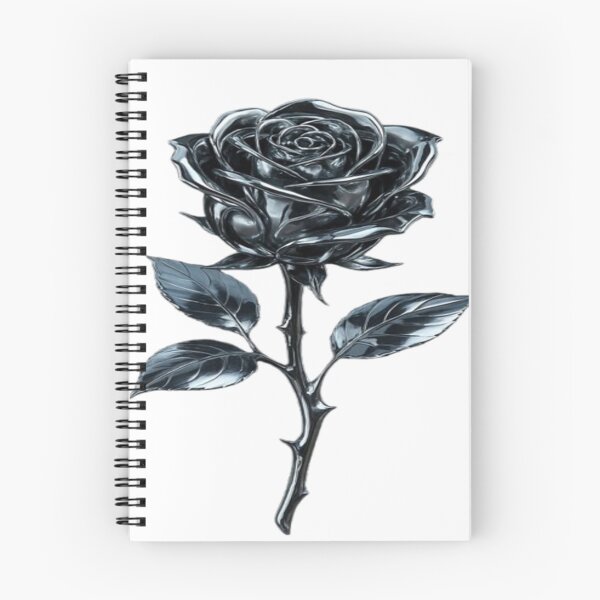 Item preview, Metallic Black Chrome Rose Gothic Design. designed and sold by BaddieNz.
