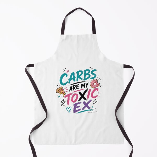 Item preview, Type 1 Diabetes - Carbs are my toxic ex  designed and sold by Funny Diabetes.