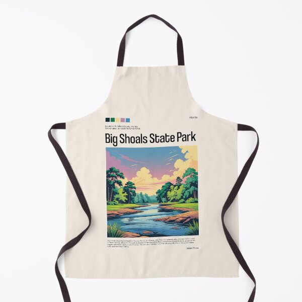 Item preview, Big Shoals State Park Poster (Florida), USA designed and sold by PinkandP.