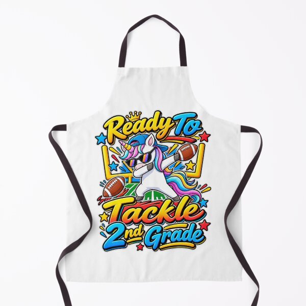 Item preview, Cute Unicorn Football 2nd Grade Student Back To School designed and sold by QuiteOrbit.