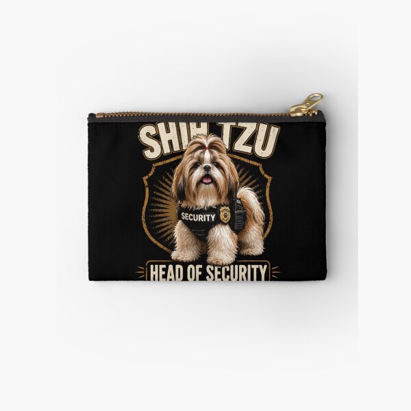 Item preview, Shih Tzu Head of Security Shirt – Funny Security Guard Dog Gift for Shih Tzu Lovers designed and sold by PawsAndPallette .