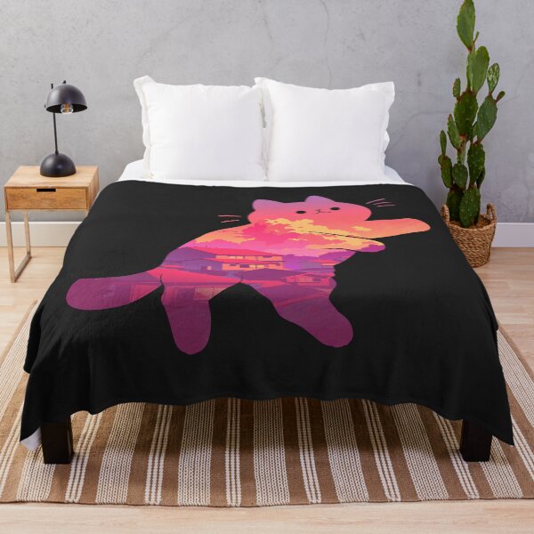 Item preview, Cute Cat Sunset designed and sold by mustbewhy.