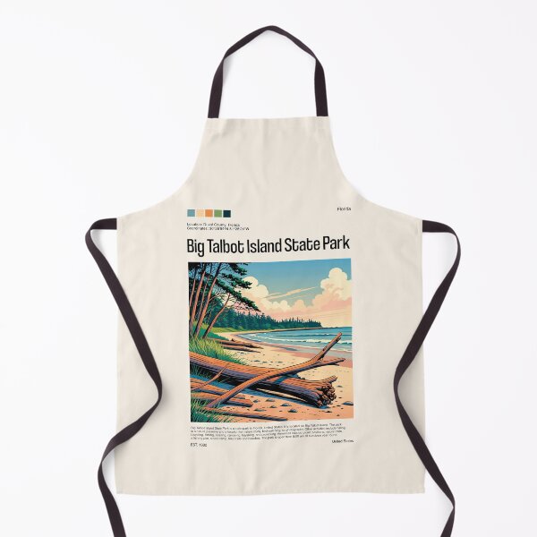 Item preview, Big Talbot Island State Park Poster (Florida), USA designed and sold by PinkandP.