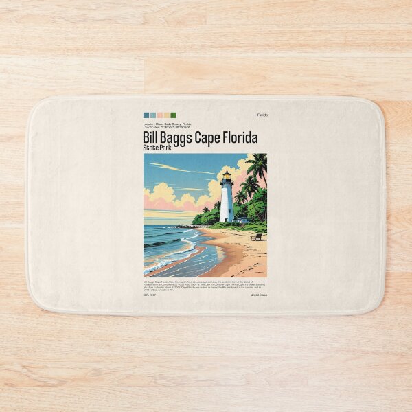 Item preview, Bill Baggs Cape Florida State Park Poster (Florida), USA designed and sold by PinkandP.