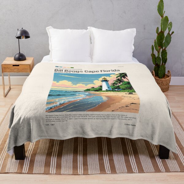 Item preview, Bill Baggs Cape Florida State Park Poster (Florida), USA designed and sold by PinkandP.