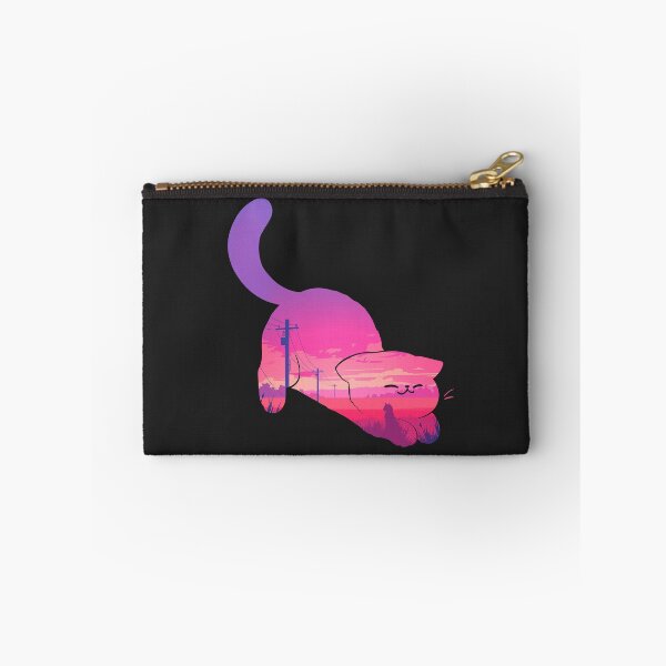 Item preview, Cozy Cat Sunset designed and sold by mustbewhy.