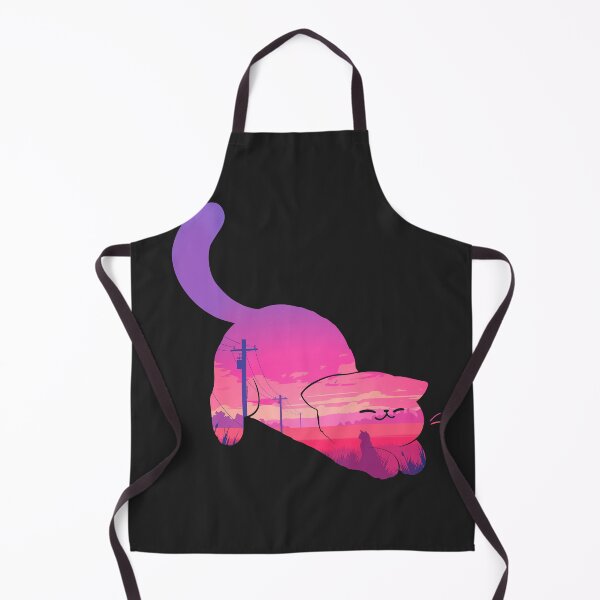 Item preview, Cozy Cat Sunset designed and sold by mustbewhy.