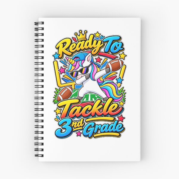 Item preview, 3rd Grade Tackle School Year Unicorn Sports Kid Gift designed and sold by QuiteOrbit.