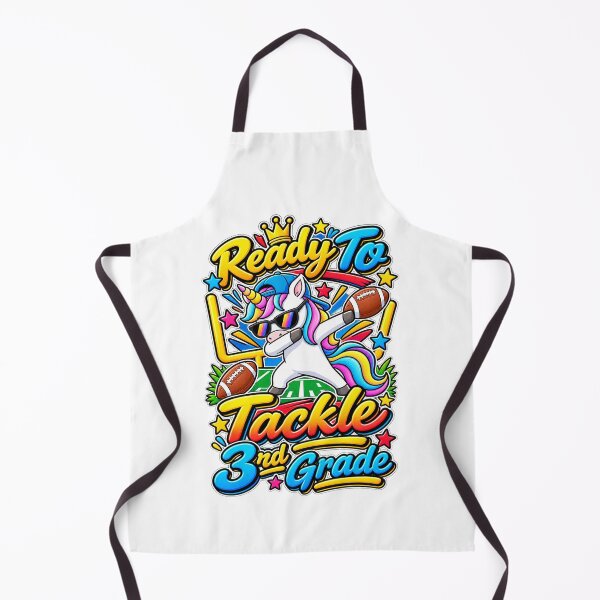 Item preview, 3rd Grade Tackle School Year Unicorn Sports Kid Gift designed and sold by QuiteOrbit.
