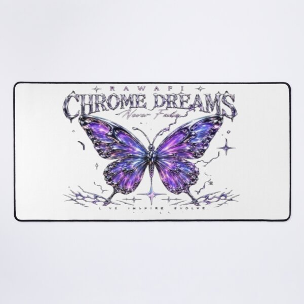 Item preview, Chrome Dreams Purple Galaxy Butterfly Y2k designed and sold by BaddieNz.