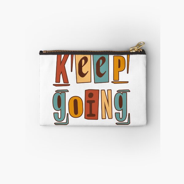 Item preview, Keep Going Retro Groovy Typography Quote designed and sold by     Fatma Creates.