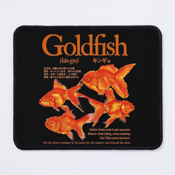 Item preview, Goldfish Kin-Gyo Japanese Vintage Aquarium Fish Graphic Shirt designed and sold by Cheliasbix.