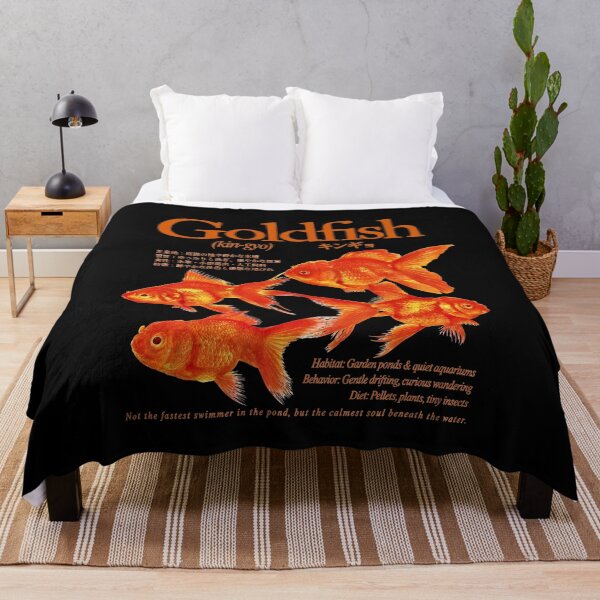 Item preview, Goldfish Kin-Gyo Japanese Vintage Aquarium Fish Graphic Shirt designed and sold by Cheliasbix.