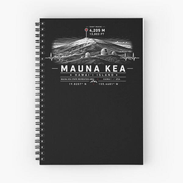 Item preview, ❤️ HEARTBEATS OF THE WORLD COLLECTION ❤️ - Mauna Kea Summit Emblem - MAUNA KEA STATE RECREATION AREA - HAWAI'I ISLAND - USA designed and sold by WheelieGdArt.