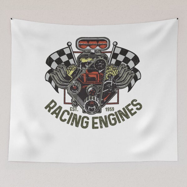Item preview, Vintage Racing Engine 1959 designed and sold by valery-kenz.