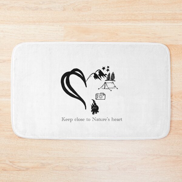 Item preview, Minimalist Camping & Mountain Nature Illustration designed and sold by kifayat22.