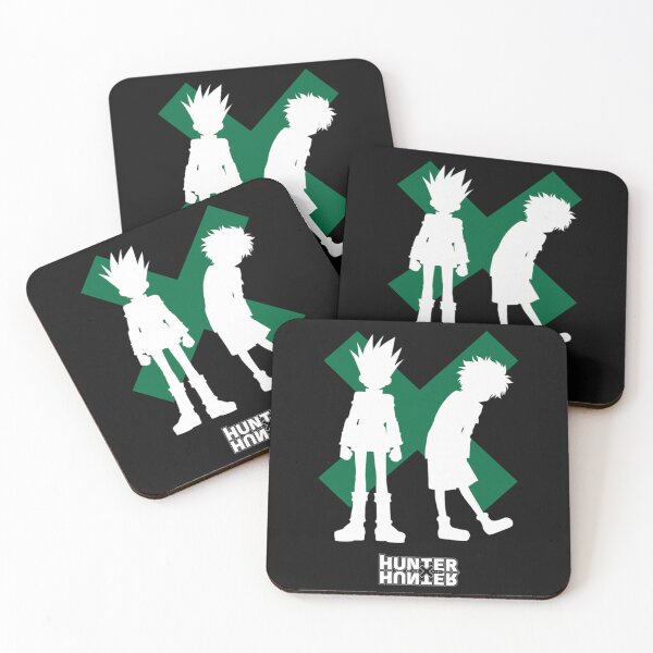 Item preview, HXH Gon Freecss And Killua Silhouettes designed and sold by NatashaRosalia.